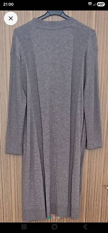 Kleider: Longue robe gris chiné, - Taille XXL neuve – Gebraucht aus Monthey von Chez-Dani-81 2