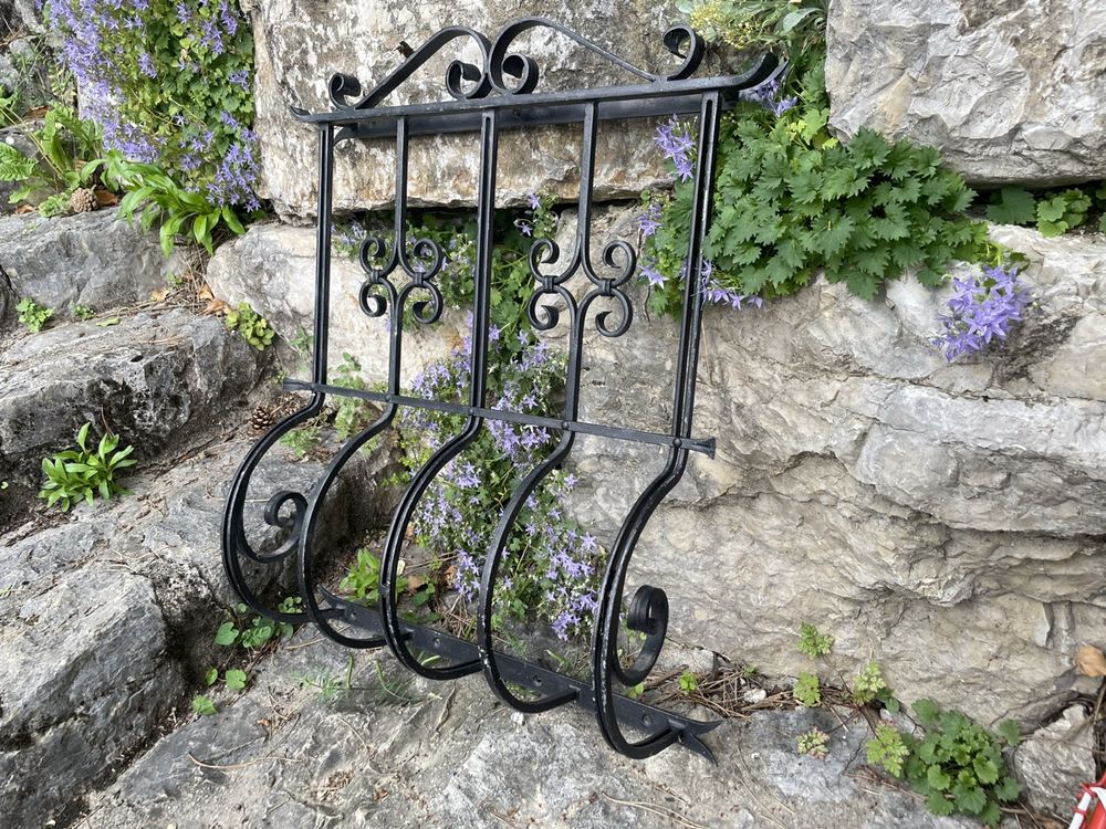 Fenêtre Décorative Fer Rouillé Style Antique Aubaho – 38x57,5 Cm