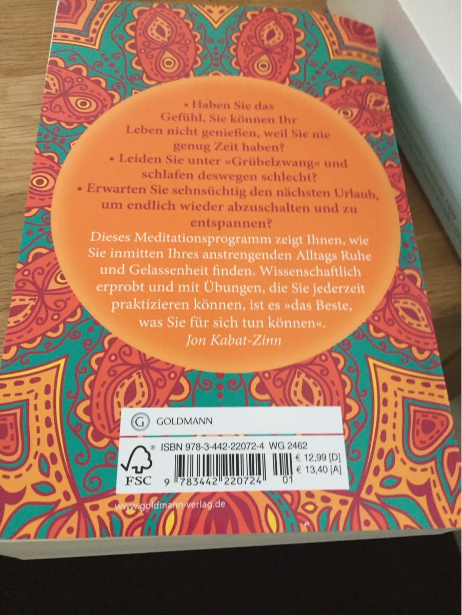 Bücher: Achtsamkeitstraining: Mark Williams,meditieren lernen – Gebraucht aus Birsfelden von Blaetzbums97 1
