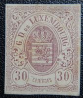 Luxemburg Kat. 9 (*) 1859 Kat. 360 Euro