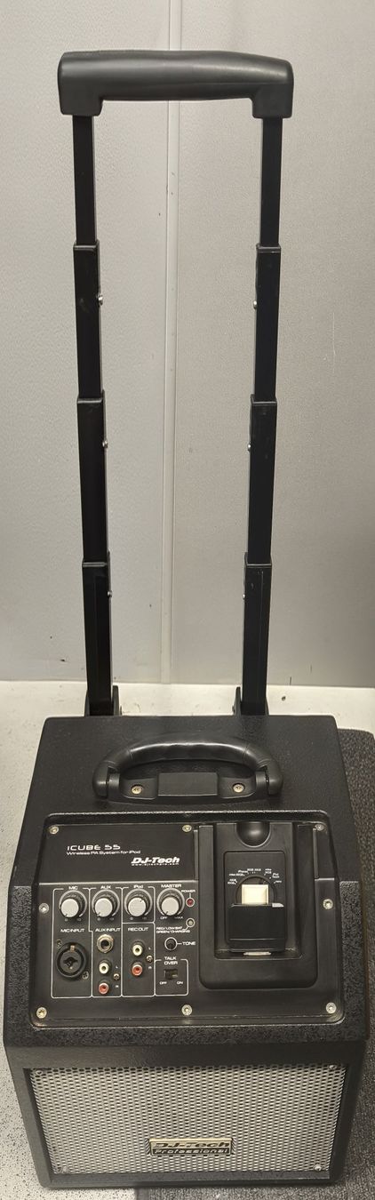 Dj-Tech Verstärker: DJ-Tech iCUBE 55 PA System mit Bluetooth & neuer Batterie  – Gebraucht aus Lostorf von Mschnee 2