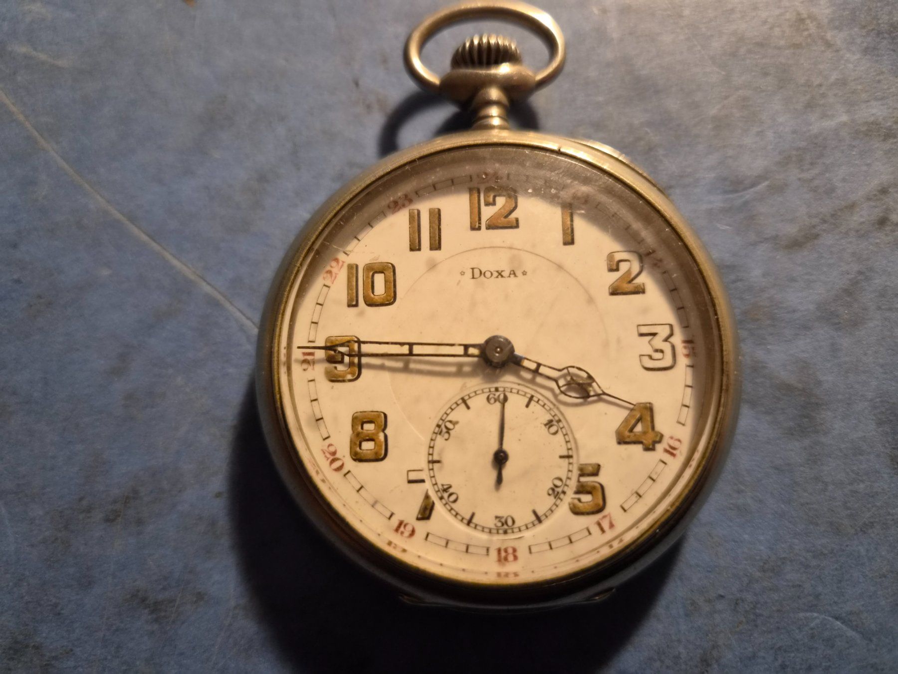 Doxa Uhren: SBB/CFF  EISENBAHNUHR  DOXA  VINTAGE  COLLECTION – Defekt aus Bellevue von BURGOLMANIA 1