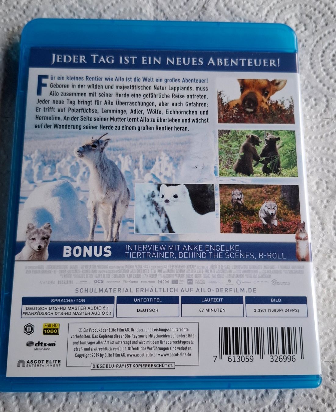 Alle DVDs: Ailos Reise Blu-ray – Gebraucht aus Plagne von Reticulum01 1