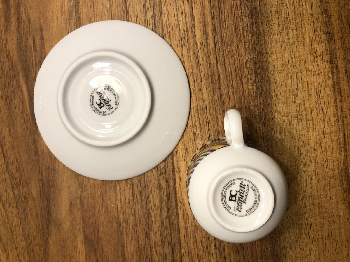 Tazze: 2 Espressotassen, bunt – Usato da Versoix venduto da chr_2rpz 2