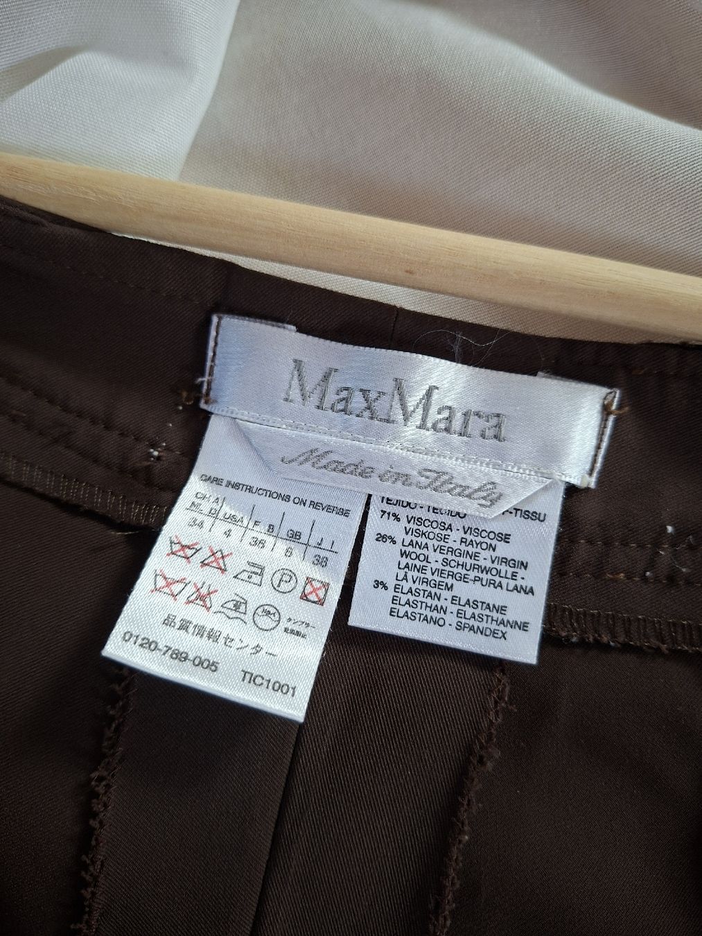 Max Mara Pantaloni: Pantalon Max Mara - Taille S – Usato da Lausanne venduto da Super-cerise 4