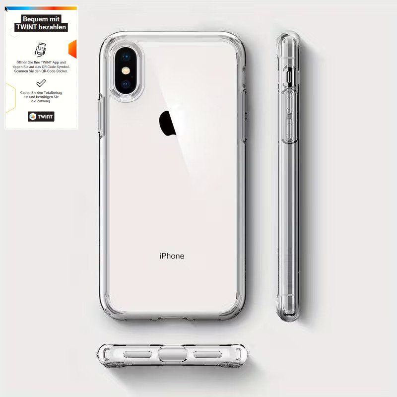 Covers & Schutzfolien: iPhone X/XS Hülle Slim Transparent Soft‑Case – Neu und originalverpackt aus Wabern von Technologiaaa