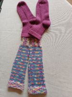 Handgestrickte Socken/Stulpen Set, Grösse 38/40 Neu!