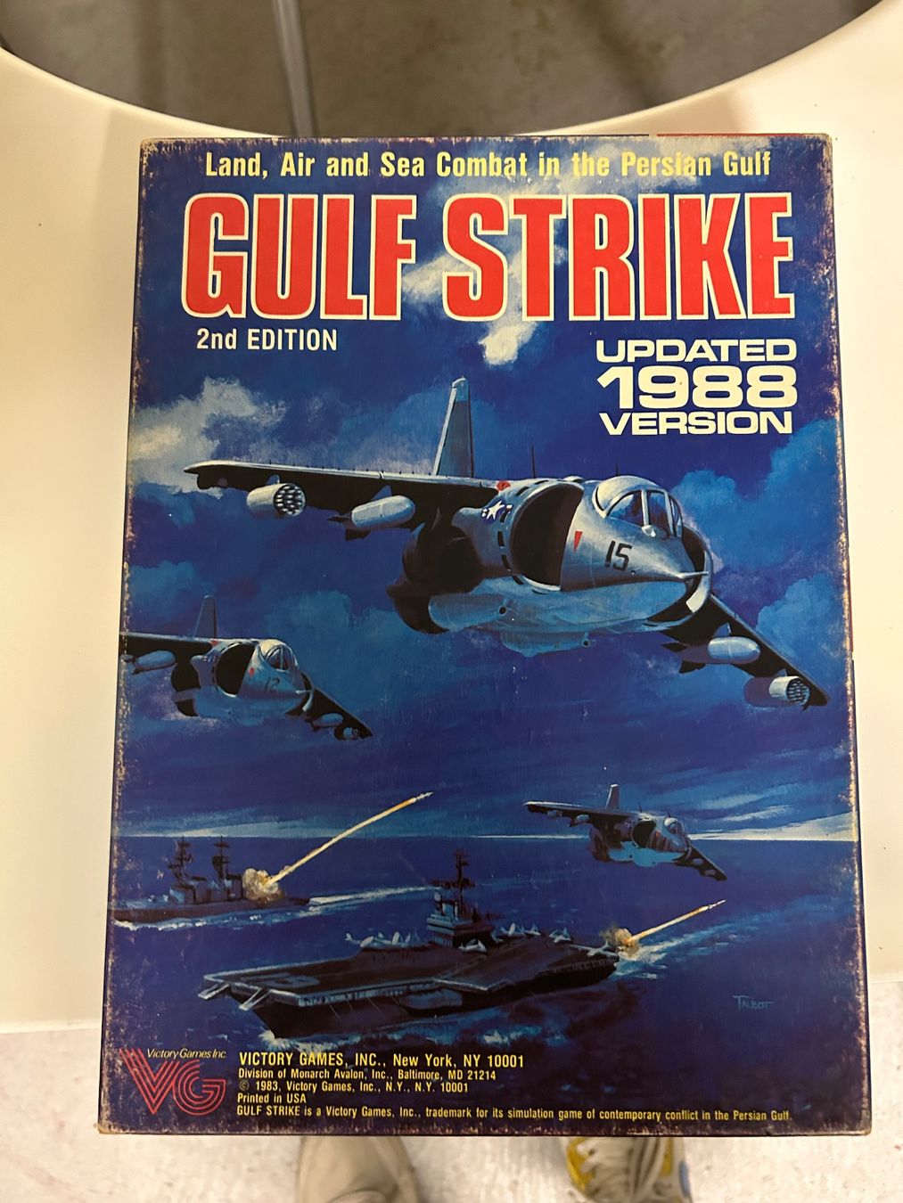 Giochi: Gulf Strike Second 2nd Edition, Victory Games – Usato da Bern venduto da pacolino22