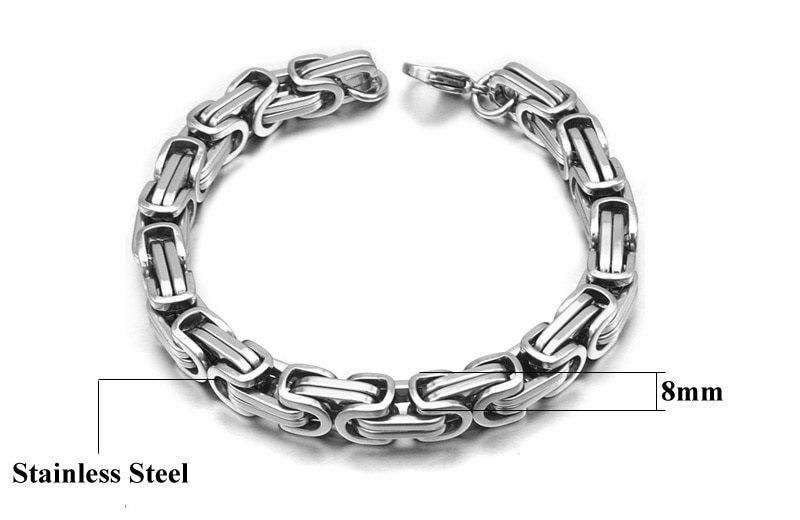 Bracciali & Braccialetti: Herren Armband 8mm 22cm – Nuovo e nell'imballaggio originale da Uerkheim venduto da Kaufoption 1