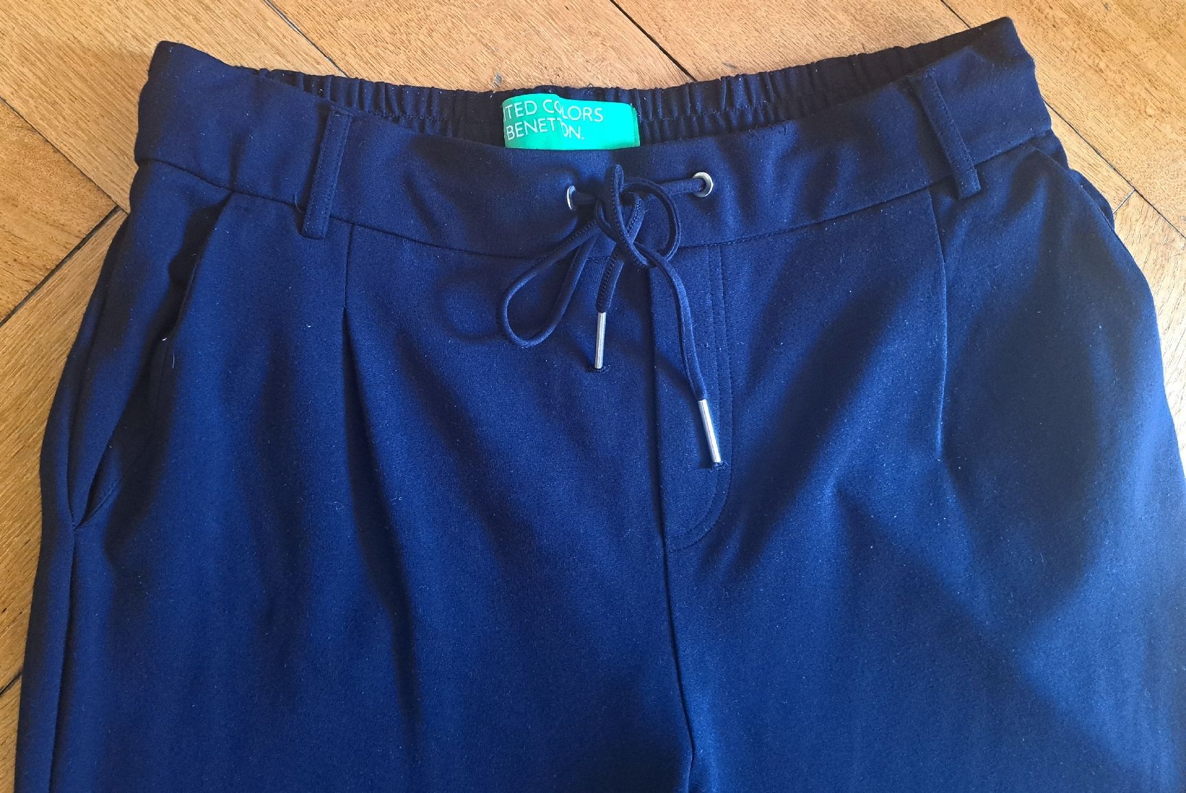 Benetton Pantaloni: BENETTON Hose Grösse L dunkelblau – Usato da Zürich venduto da dph_r9t2 9
