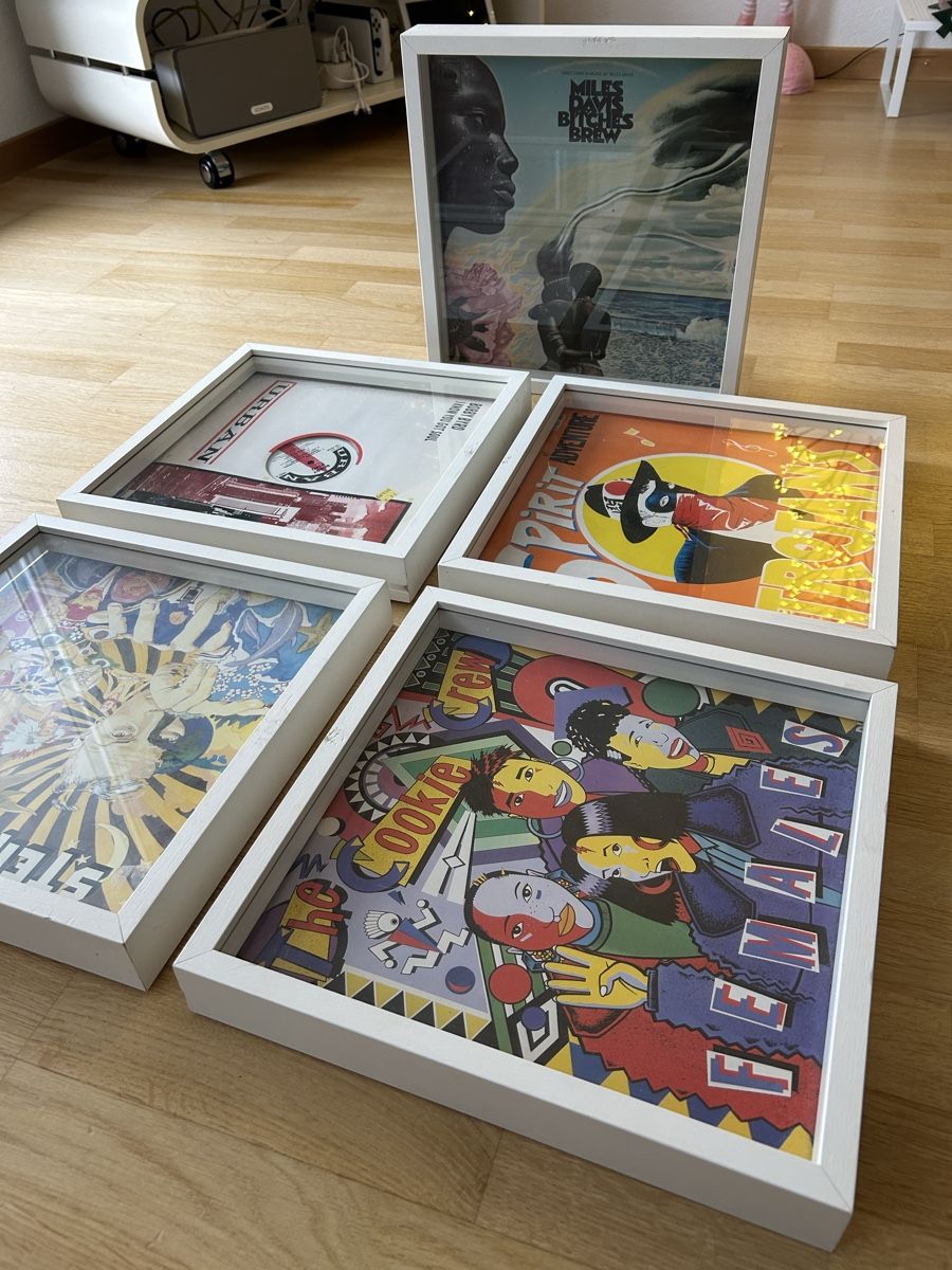 Cornici: Vinyl Platten Wandbild Rahmen – Usato da Egg b. Zürich venduto da akon750
