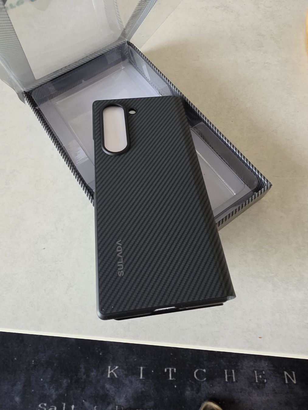 Samsung Cover & Protezioni schermo: ZFold6 Étui élégant pour smartphone - Protection optimale – Nuovo e nell'imballaggio originale da Athenaz (Avusy) venduto da motor_parts 1