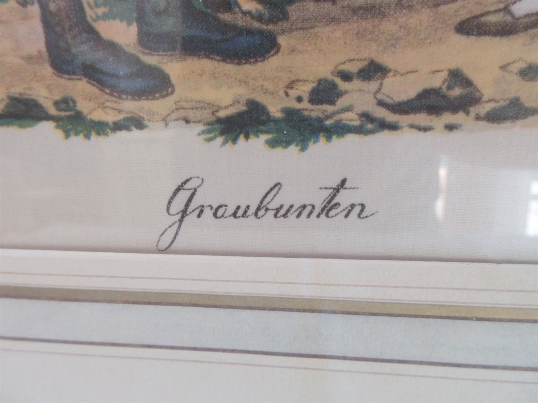 Poster & Bilder: Graubunten, Trachten, Bild auf Stoff – Gebraucht aus Binningen von tempipassati 4