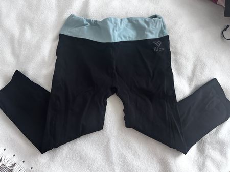 iLico Sporthose 2/3 , Grösse S/M, Schwarz/Türkis