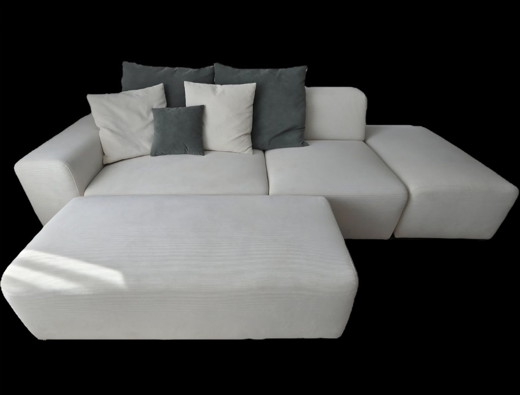 Livom Divani: Modulares Ecksofa Nina 4-Sitzer Livom – Usato da Winterthur venduto da sacha.glaser