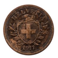 Schweiz / Suisse - 1 Rappen - 1917
