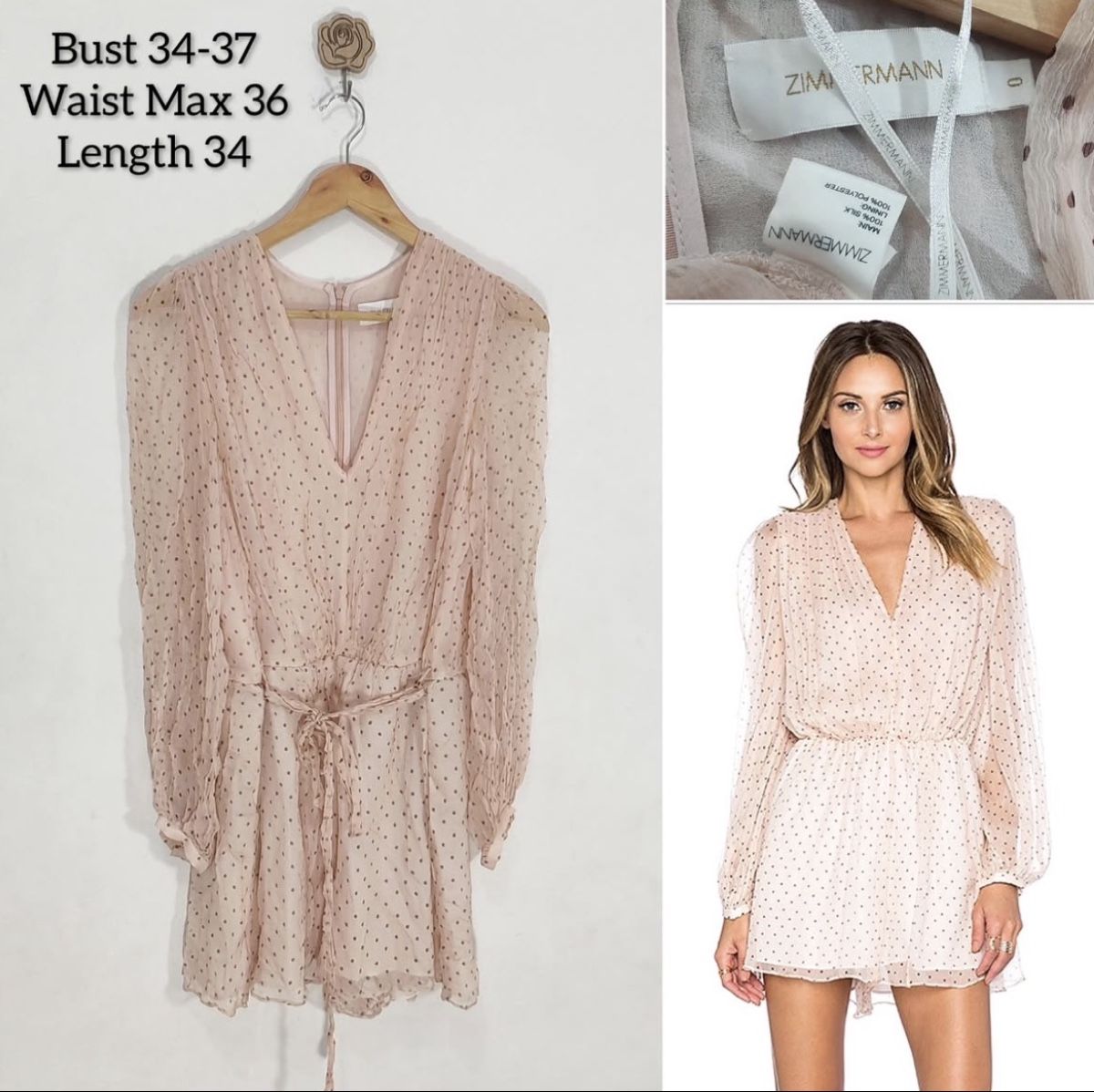 Zimmermann Jumpsuits: Zimmermann Silk Playsuit – D'occasion à St.Josefen par lop_lh8d