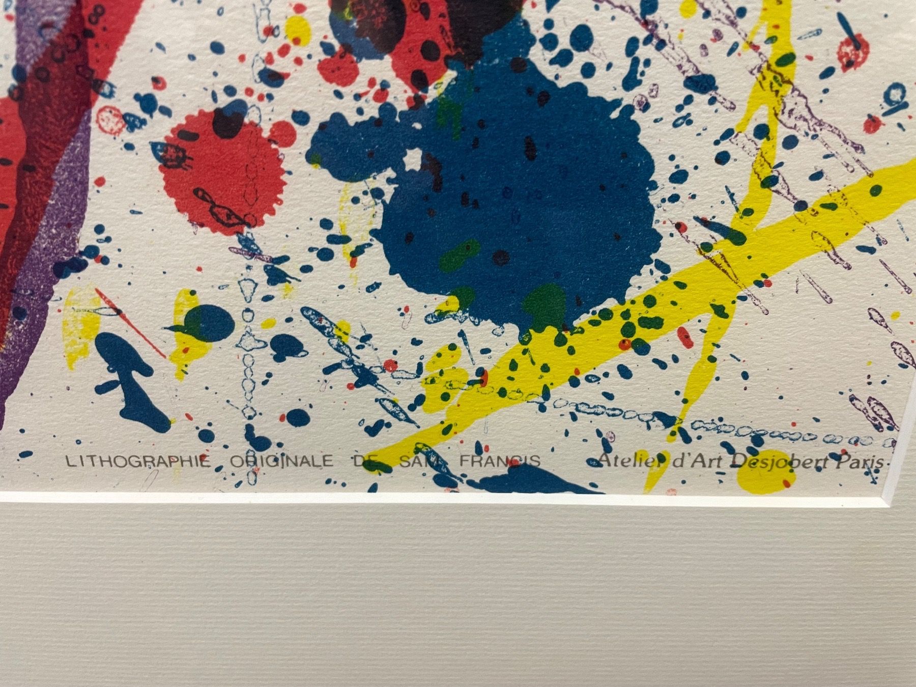 Grafica & Litografie: Sam Francis original Lithography / Litographie – Usato da Zürich venduto da LoveFashion76 6