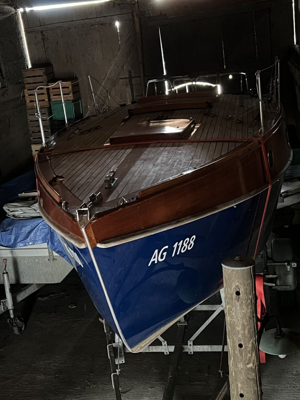 Barche: Segelboot Blaser Trabant (für Restauration oder Bastler) – Difettoso da Aarau venduto da malaolmo 2