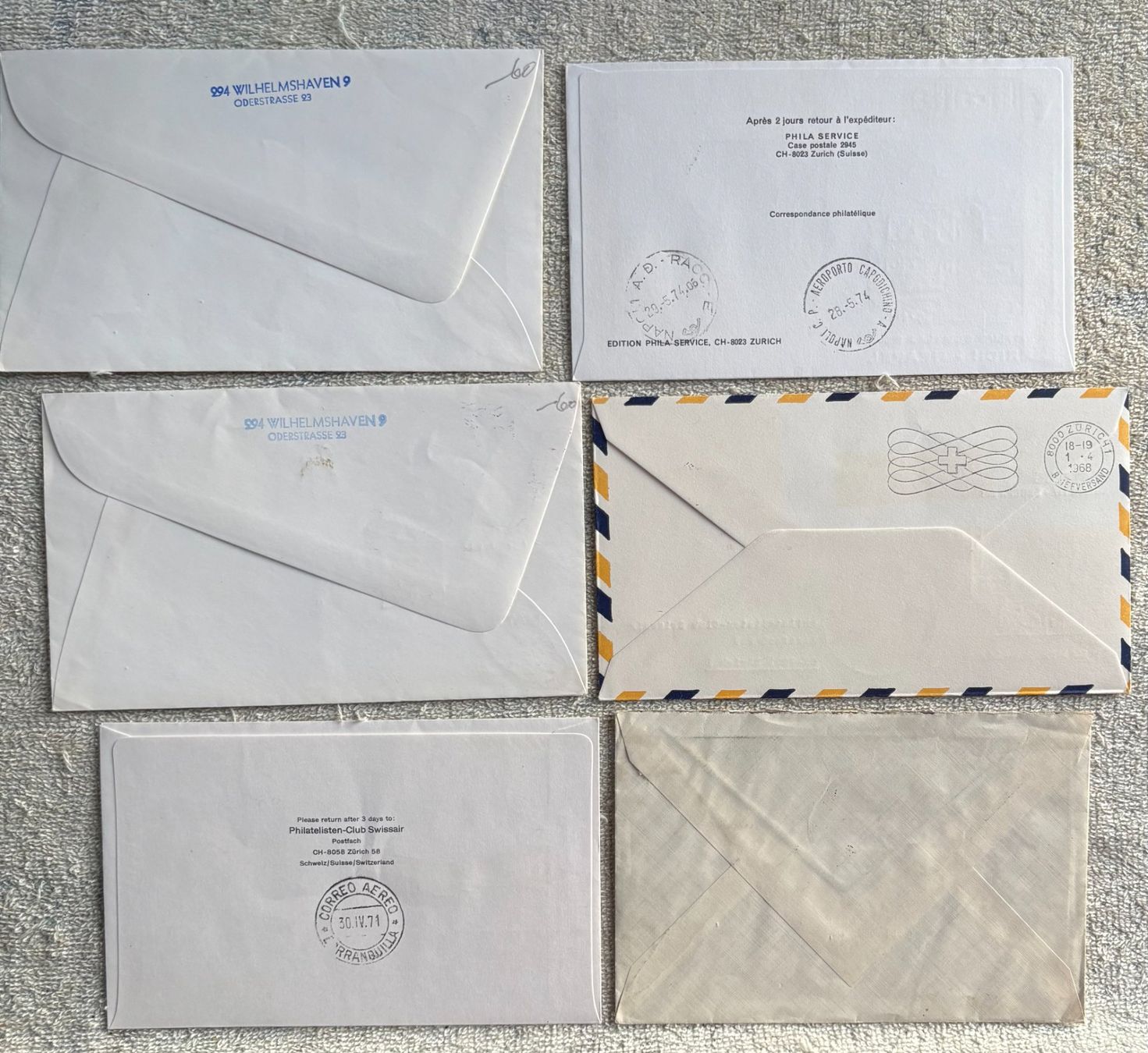 Alle Briefmarken: LOT INTERNATIONAL – Gebraucht aus Ostermundigen von Heavenmaus75 1