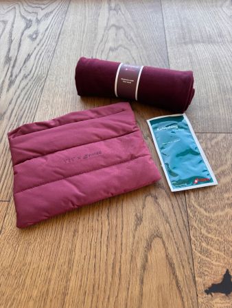 SWISS Business Class x Muntagnard Schlaf-Set - inkl. Tasche