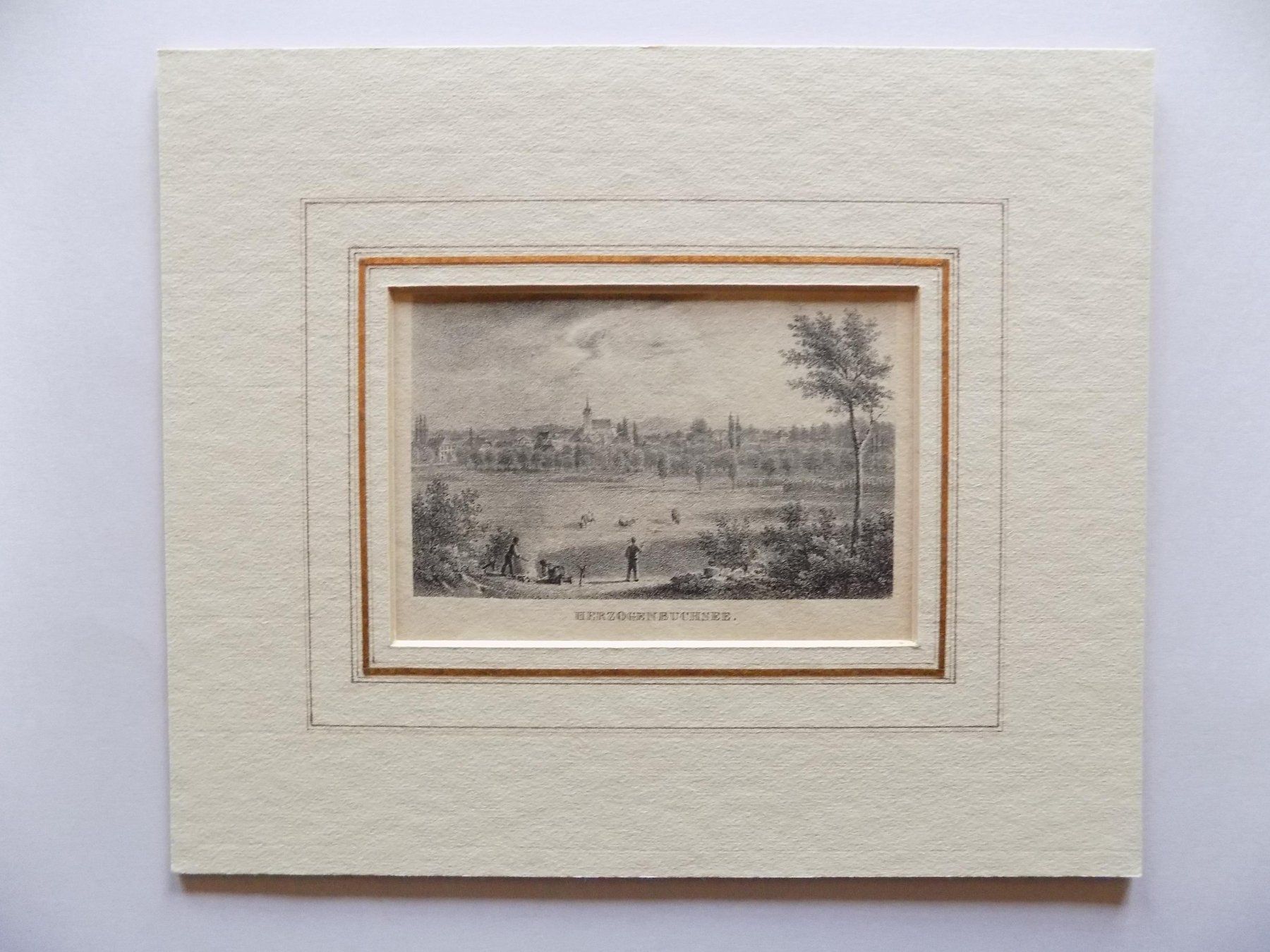 Gravures: Herzogenbuchsee Lithographie selten – D'occasion à Risch par Antikfee