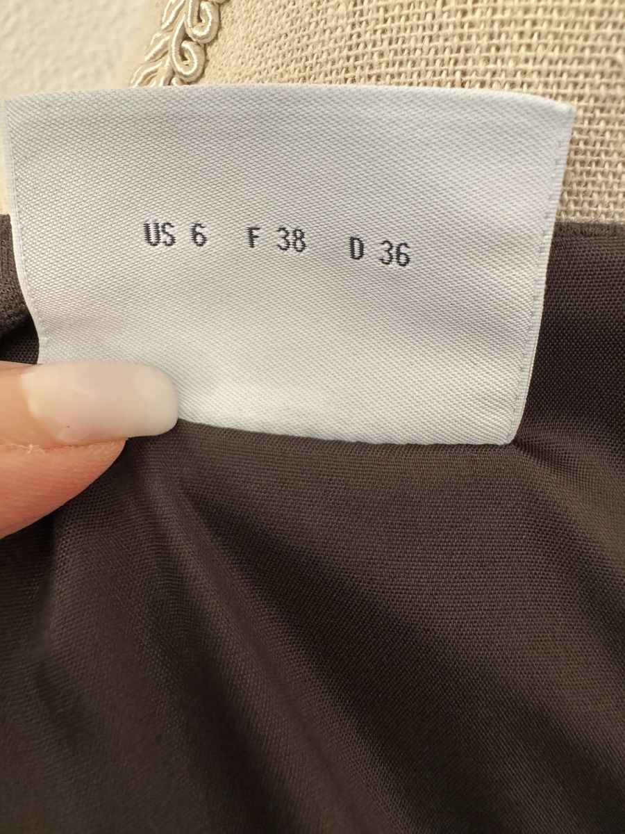 Akris Vestiti: Robe AKRIS PUNTO, taille 36, brune, viscose elastan – Nuovo (secondo la descrizione) da Morges venduto da sandy069 3