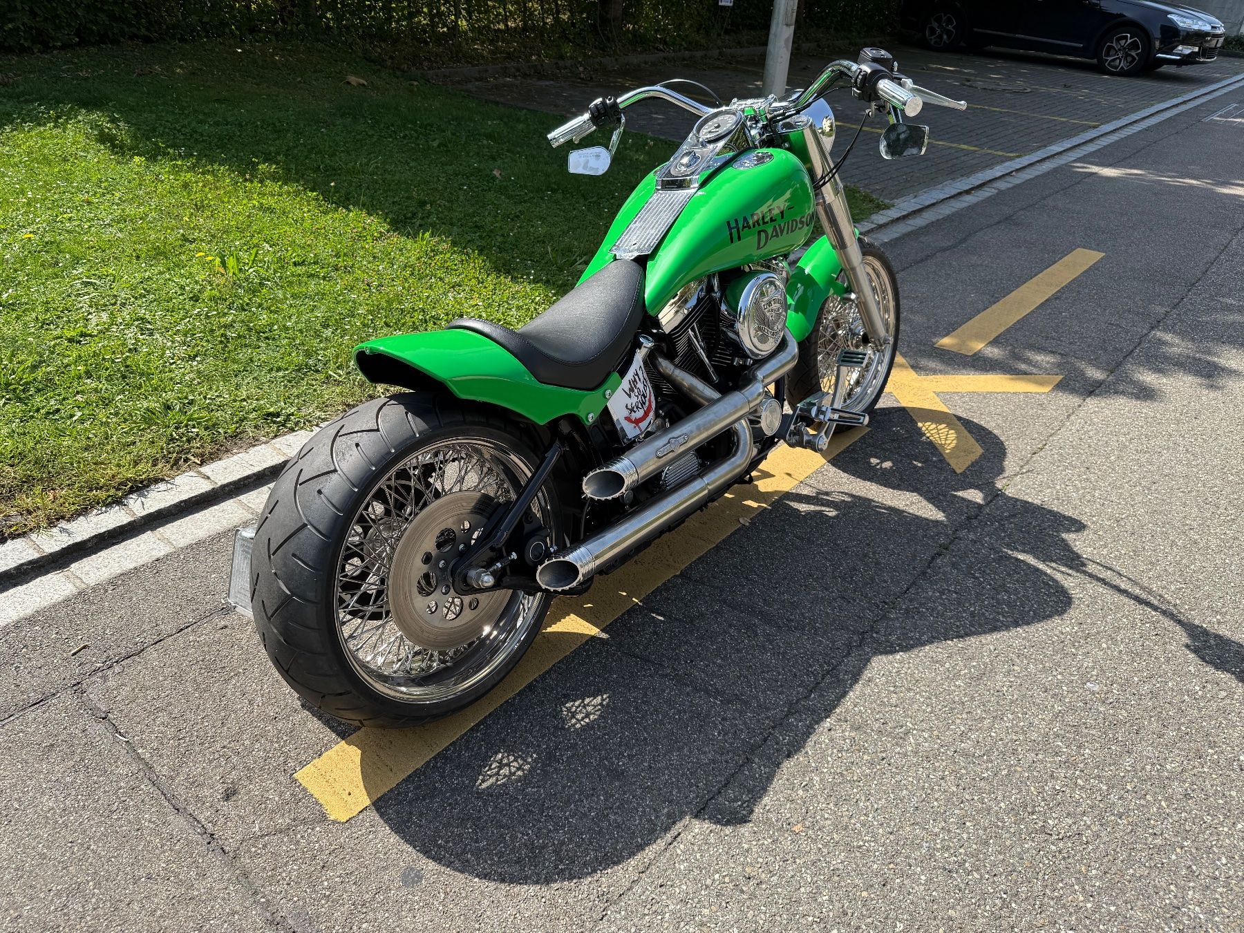 Harley-Davidson Chopper: Harley Davidson Heritage Evo Softail Custom – Usato da Rütihof venduto da elcheffe81 7