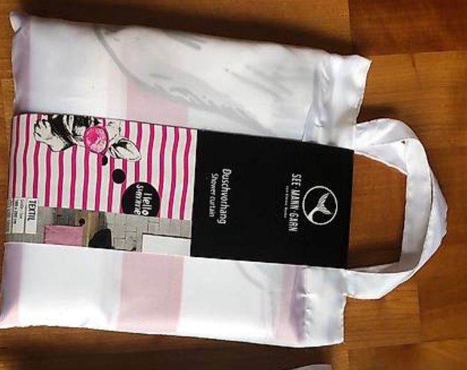 Vorhänge: Neuer textiler Duschvorhang 180x200cm – Neu und originalverpackt aus Langendorf von Felix2017 1