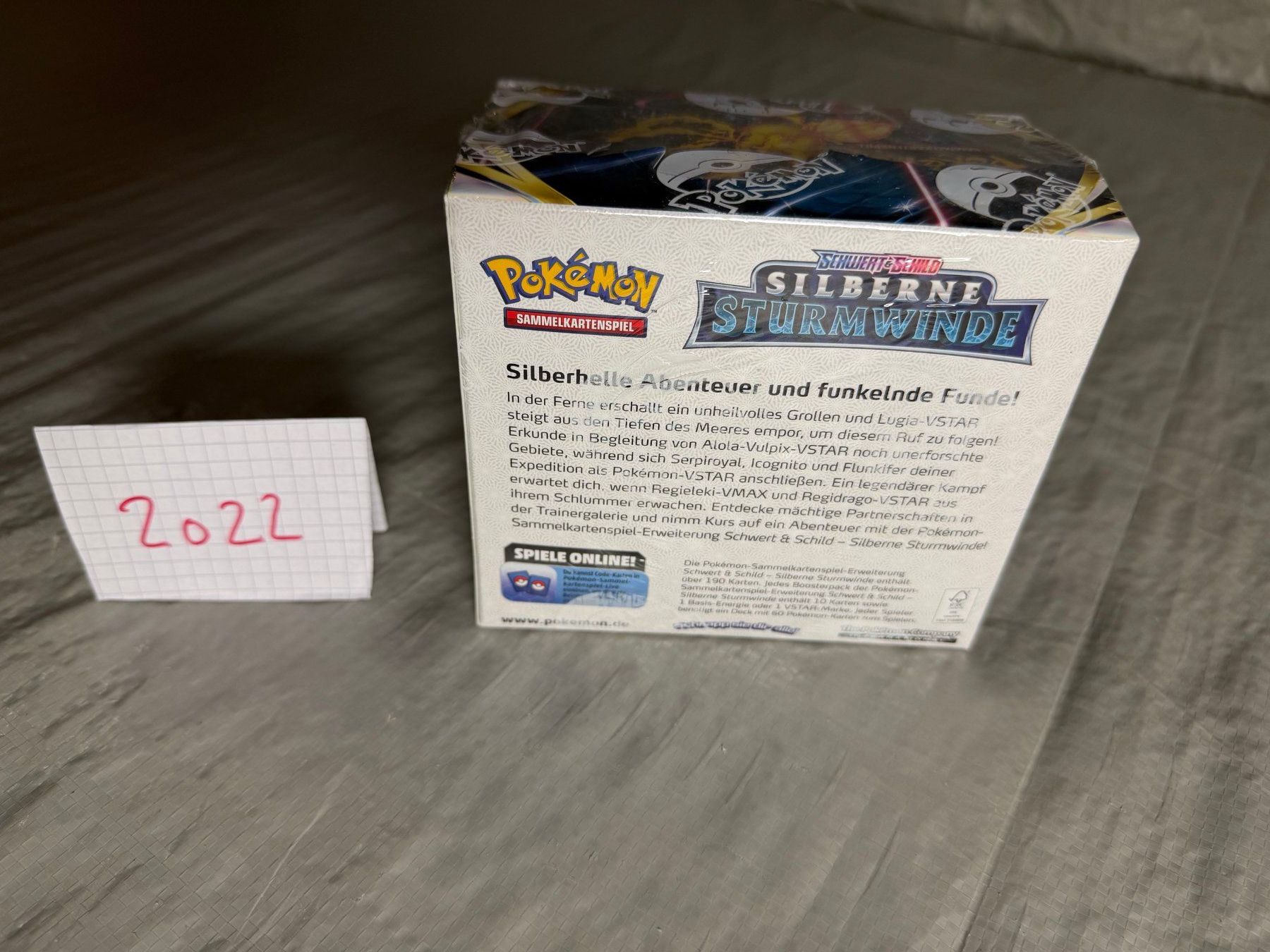 Pokémon Carte collezionabili: POKEMON-DISPLAY-SILBERNE STURMWINDE -2022-DE – Nuovo e nell'imballaggio originale da Frick venduto da RC2367 2