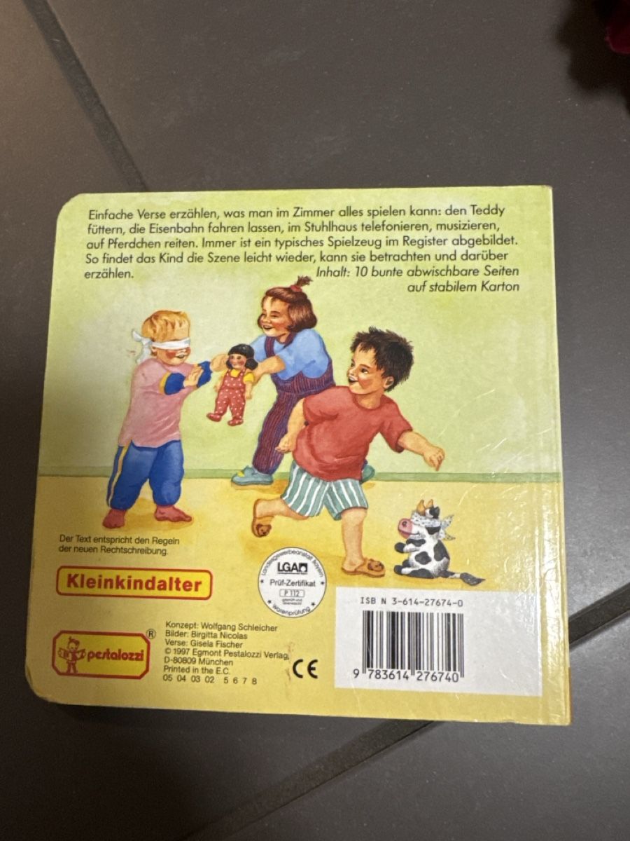 Libri: Kinderbuch Spielen zu Hause – Usato da Zürich venduto da Belisimo 6