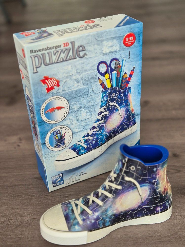 Ravensburger Puzzle: Ravensburger 3D Puzzle Sneaker – Usato da Buttisholz venduto da sico20