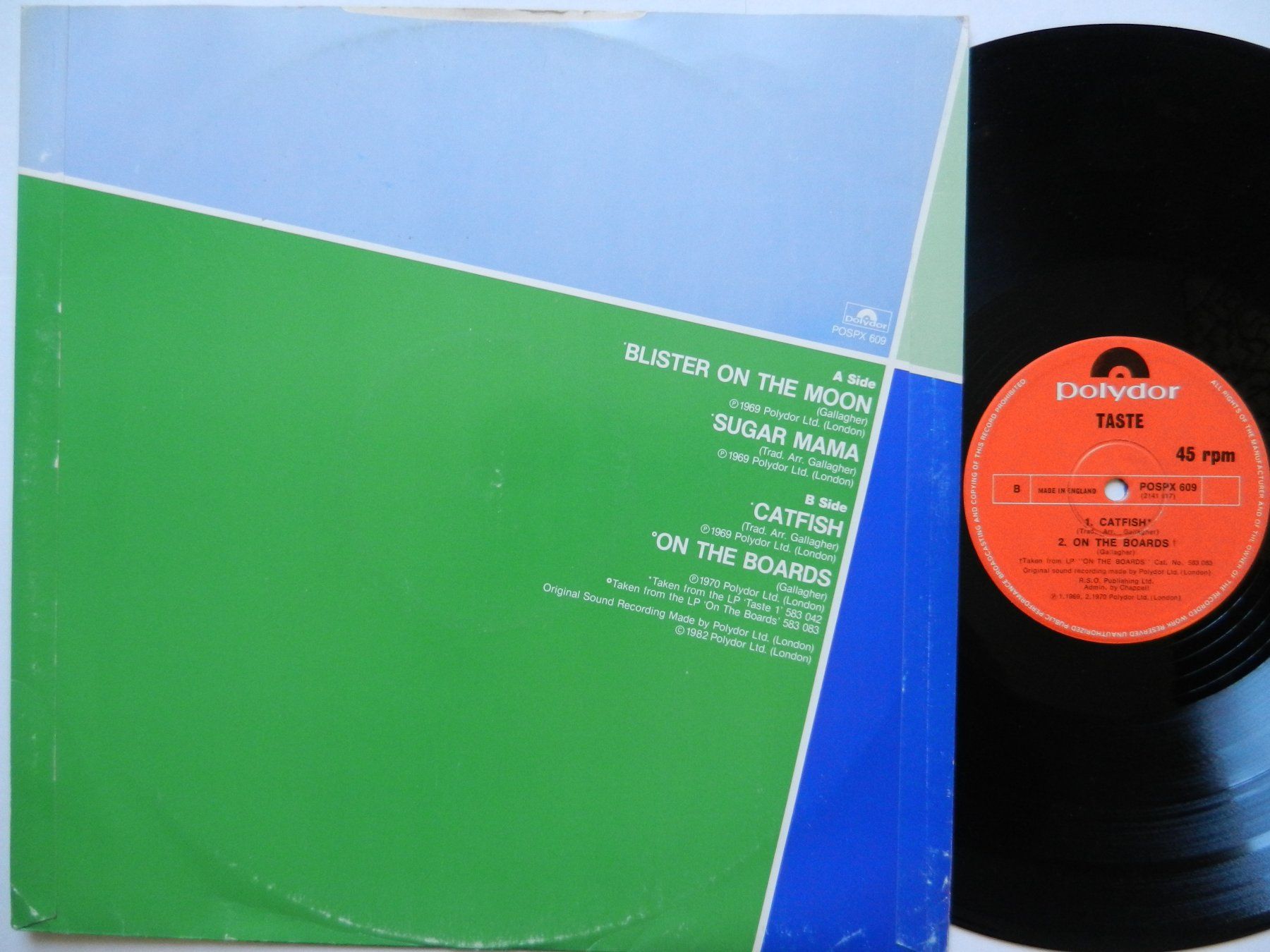 Dischi in vinile: Taste - Rory Gallagher - 12" maxi EP – Nuovo (secondo la descrizione) da Ecublens VD venduto da Popeye007 1