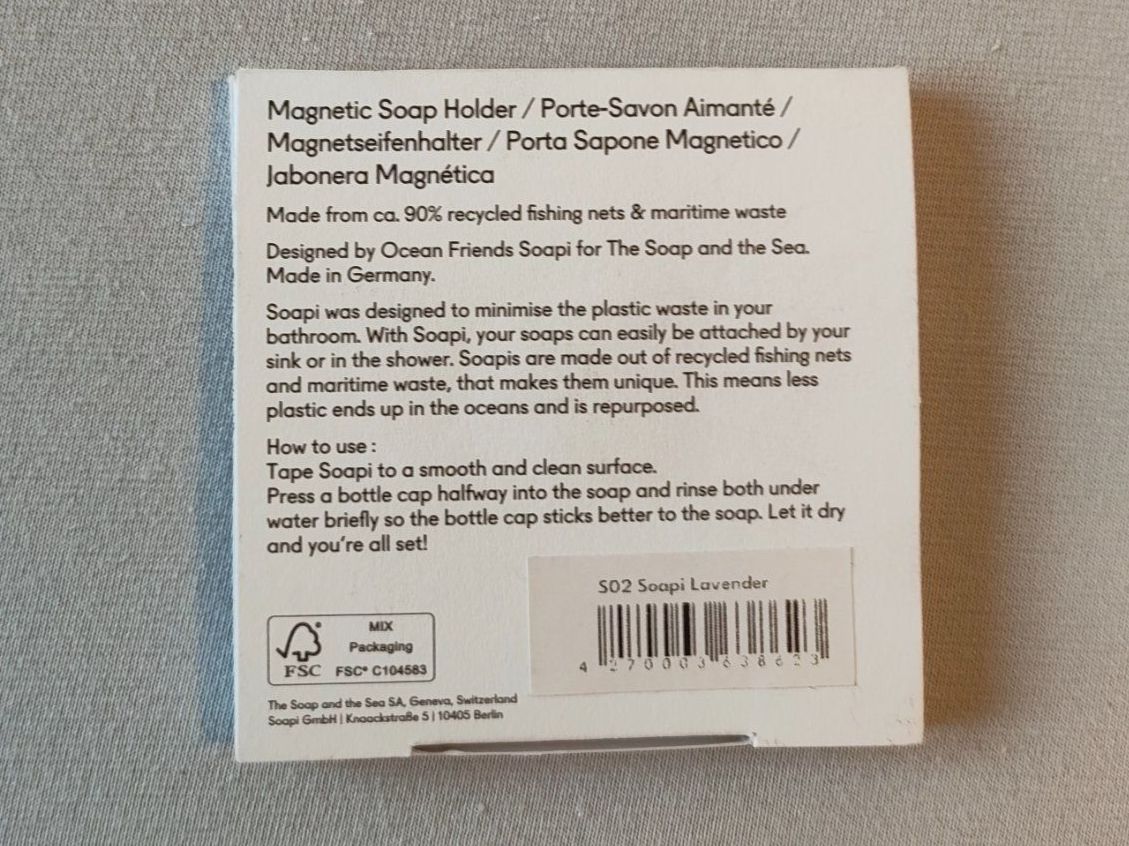 Seifenschalen: Magnetischer Seifenhalter "Soapi" – Neu und originalverpackt aus Zürich von chi_g2tg 1
