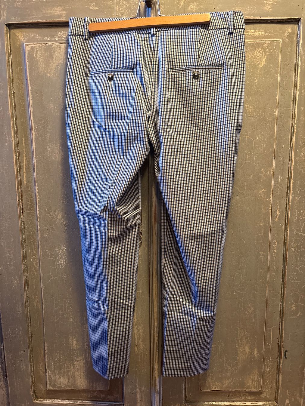 Mango Pantaloni: Mango Basics - Karo Hose - 40 – Nuovo (secondo la descrizione) da Besenbüren venduto da piculo 1
