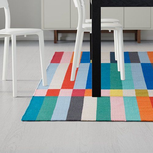 Ikea Tappeti: IKEA Teppich HALVED Tepp fg 170x240 Handarbeit bunt – Nuovo e nell'imballaggio originale da Rothenburg venduto da IKEA_Rothenburg 3