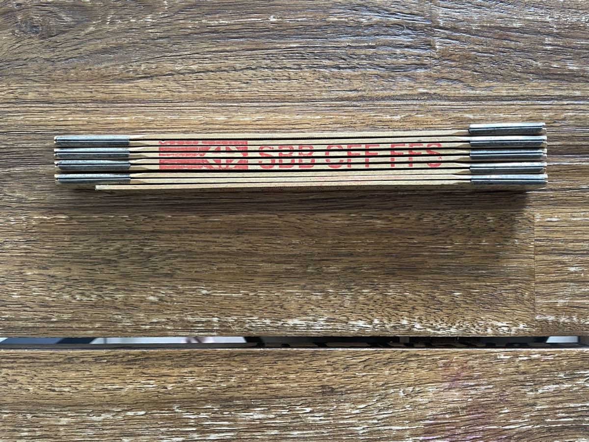 Carte collezionabili: SBB vintage folding wooden Ruler – Difettoso da Pregassona venduto da REEUP