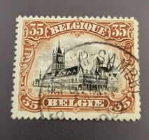 Belgien alte briefmarke