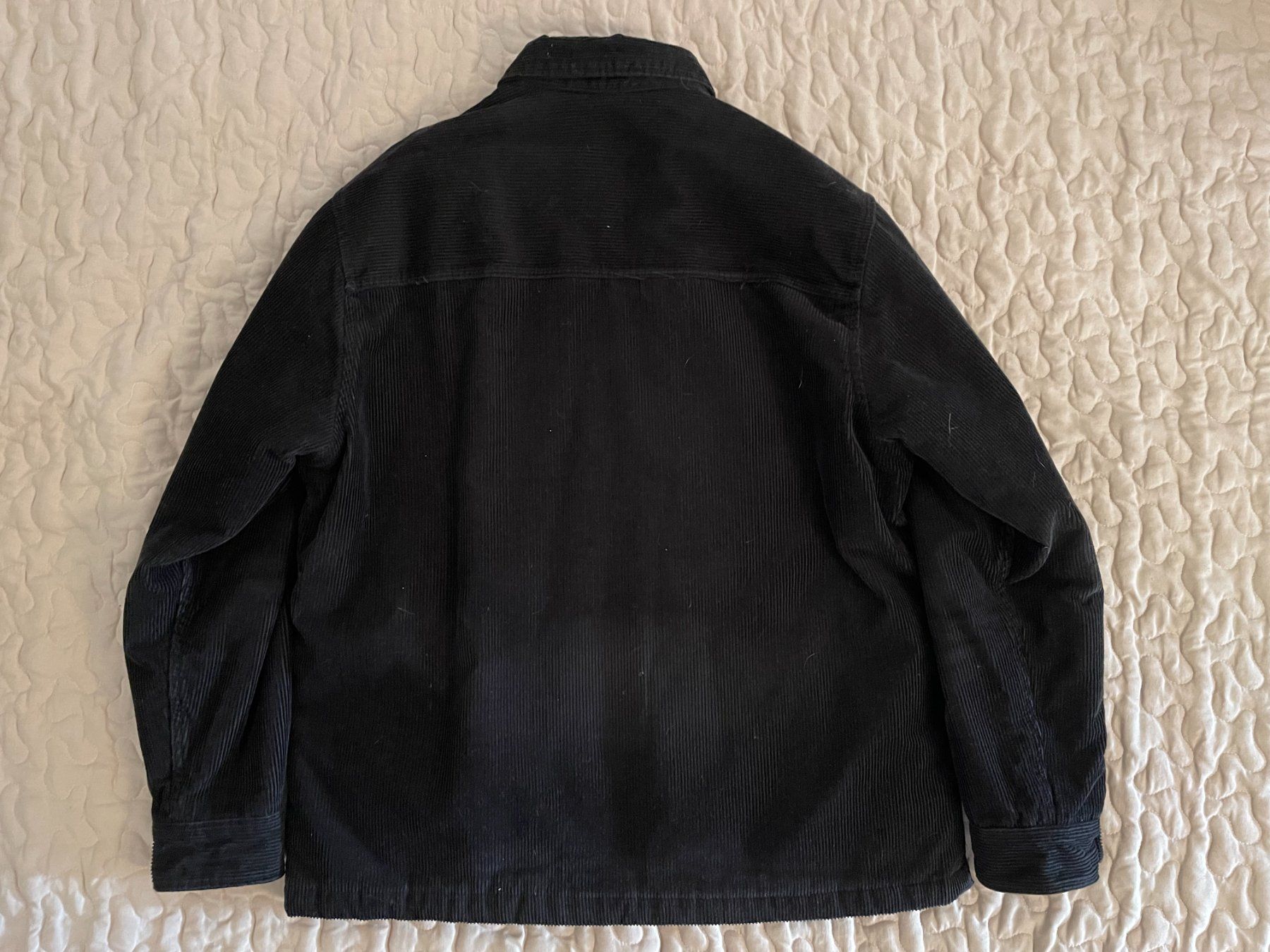H&M Giacche: H&M - Black Corduroy Jacket – Usato da Chiasso venduto da Er_Mon 1
