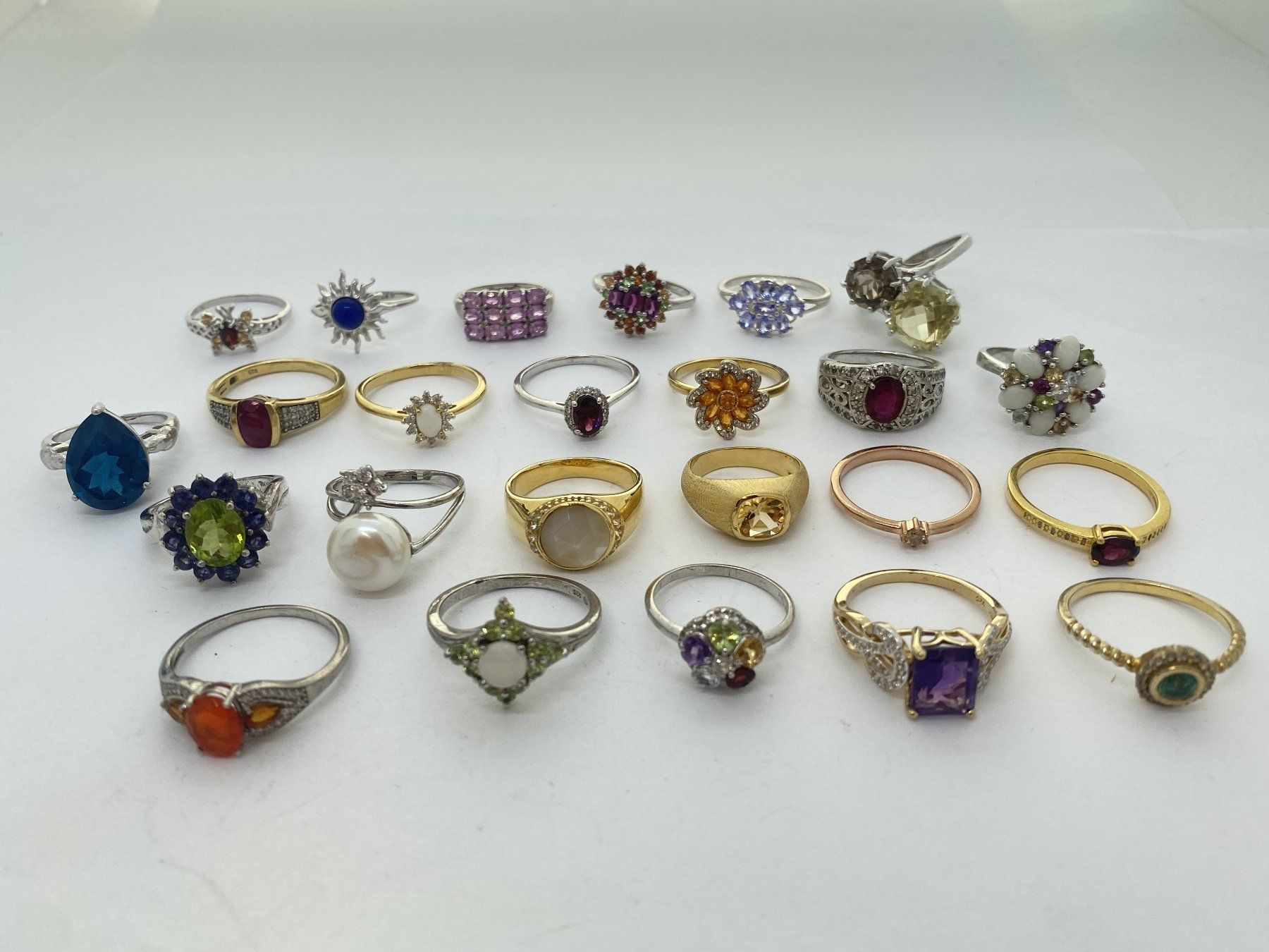 Anelli: LOT Silber-Ringe 925 AG //i619 – Usato da Bern venduto da JMsoehne1987