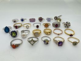 LOT Silber-Ringe 925 AG //i619