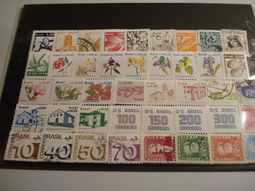 Prophila Collection Brasilien – 100 Verschiedene Briefmarken, Sammler-Set Mit Qualitätsgarantie