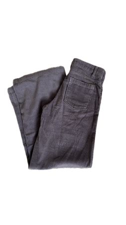 Cordhose in Grau-/Lilaton, Größe 36