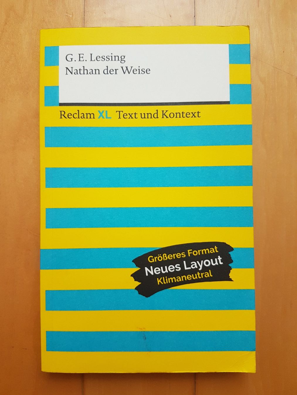 Libri: Nathan der Weise - G.E. Lessing – Nuovo (secondo la descrizione) da Binz venduto da tarkrx