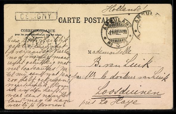 Cartoline postali: AK Céligny, Le port, Boot – Usato da Berlin venduto da bartko-reher 1