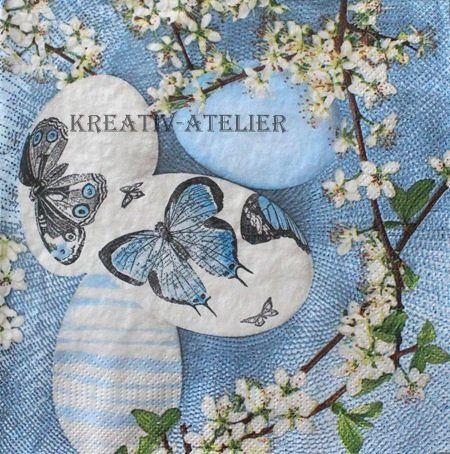 Serviettes: Serviette decoupage eggs (1334) 2Stk. – Neuf (Voir description) à Schlatt TG par kreativ-atelier