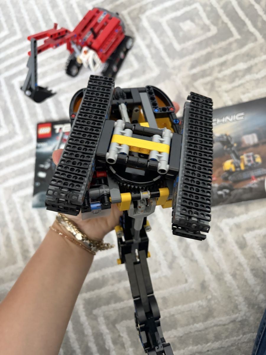 Lego Giocattoli: -Lego Technic 42121, Hydraulikbagger, Grubenbagger 42023 – Usato da Sevelen venduto da gsandax 5