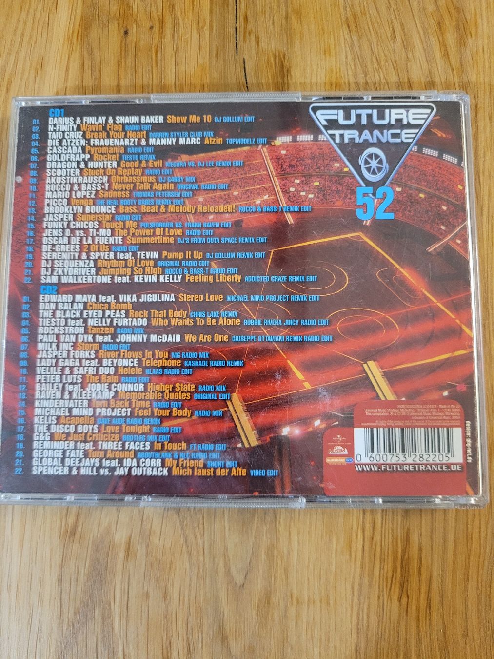 CDs: Future Trance 52 - Compilation CD – D'occasion à Cheseaux-Lausanne par tof_5wdg 1