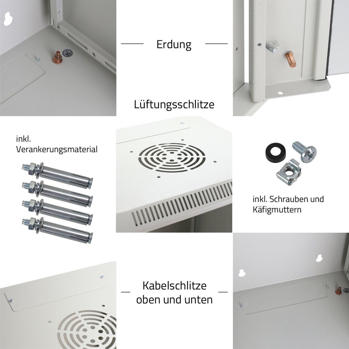 Sonstiges zu Computer & Netzwerk: HMF Serverschrank 10 Zoll 9HE – Neu und originalverpackt aus Bottighofen von zaap 8