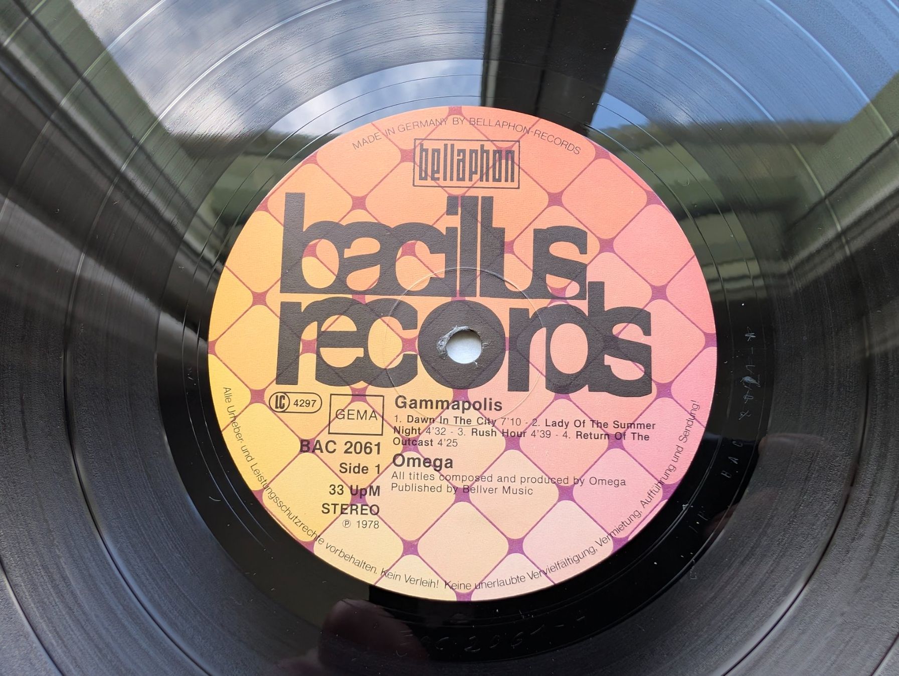 Dischi in vinile: Omega – Gammapolis  D 78 – Usato da Ebikon venduto da kisuM 6